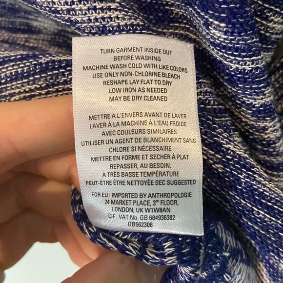 Anthro Postmark Space Dye Knit Dolman Malu Sweater, XS - Picture 9 of 14